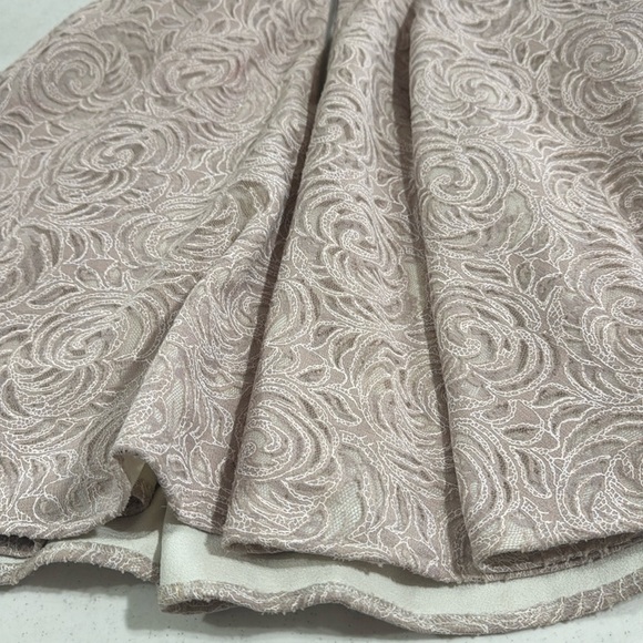 Gianni Bini Lace Dress Light Pink Blush Skater Dress Size 0 EUC - Picture 13 of 14